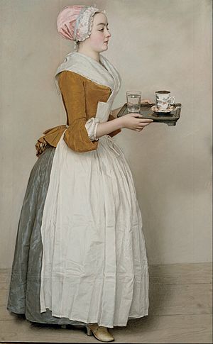 Archivo:Jean-Etienne Liotard - The Chocolate Girl - Google Art Project