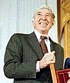 John Updike with Bushes new