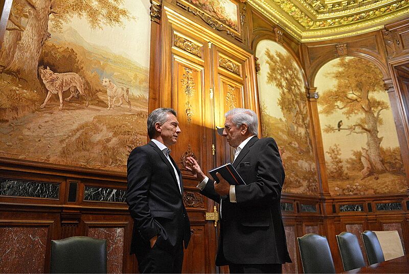 Macri Vargas Llosa 2