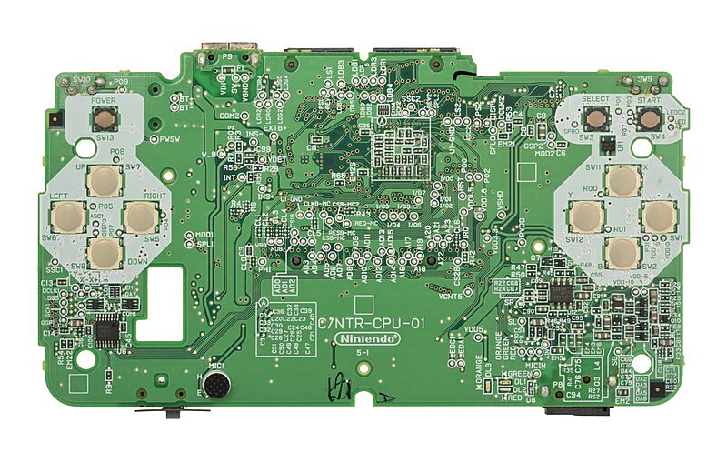 Nintendo-DS-Mk1-Motherboard-Top