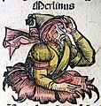 Nuremberg chronicles - Merlin (CXXXVIIIr)