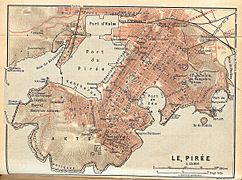 Piraeus map 1908