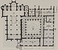 Plan of the Vyšší Brod monastery