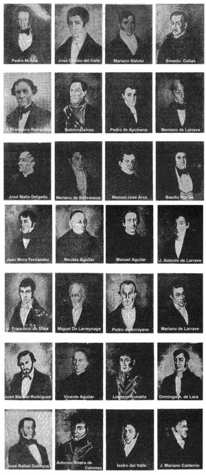 Archivo:Próceres de la independencia Centroamérica