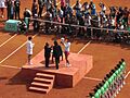 Roland Garros 2011 - Award ceremony