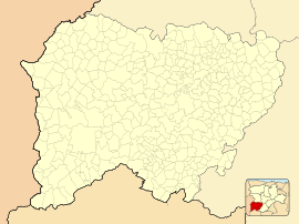 Peña de Francia ubicada en la provincia de Salamanca