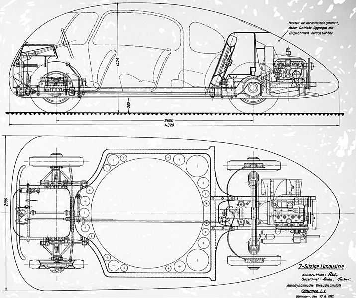 Schlörwagen - Construction drawings