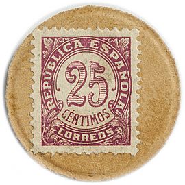 Sello moneda 34