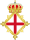 St George's Cross Crowned Badge.svg