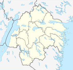 Åtvidaberg ubicada en Östergötland