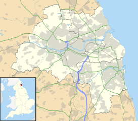 Segedunum ubicada en Tyne y Wear