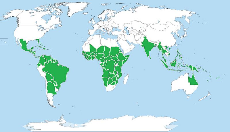 Ximamer distrib map