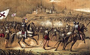 1853, Los mártires de la libertad española, vol I, Padilla levanta el sitio de Segovia (cropped).jpg