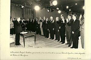 Archivo:1994. Febrero, 2. Juramentación 1er. Gabinete 2do. gobierno Rafael Caldera