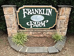 2015-08-07 18 53 16 Sign for Franklin Farm at the east end of Franklin Farm Road in Oak Hill, Virginia.jpg
