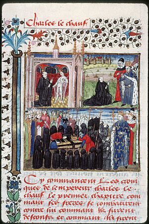 Archivo:Apparition Charles le chauve