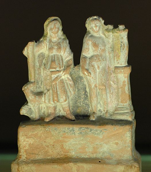 Artemis Apollo Louvre Myr199