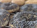 Bagel with poppy seed