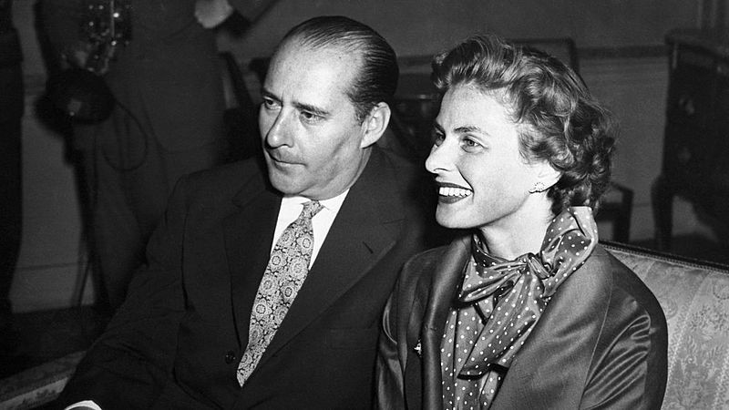 Bergman with Rossellini