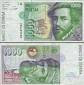 Billete de mil pesetas - Hernán Cortes.jpg