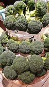 Broccoli in a supermarket at Tokyo - Dec 2019