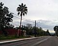 Calle en La Cruz, Chihuahua