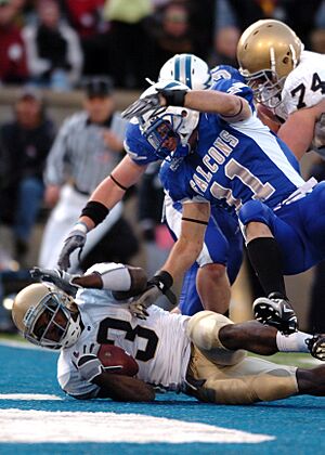 Archivo:Darius Walker touchdown Notre Dame at Air Force