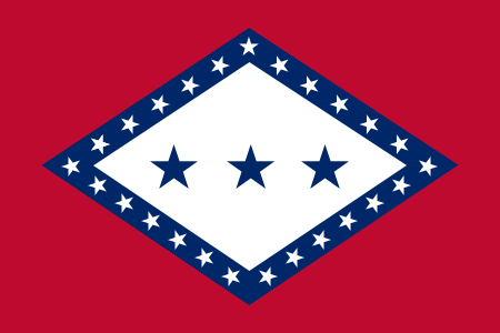 Flag of Arkansas (Hocker)