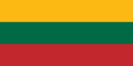 Flag of Lithuania (1989–2004)