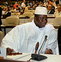 Archivo:Gambia President Yahya Jammeh