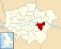 Greenwich UK locator map