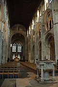 Interior of Romsey Abbey - geograph.org.uk - 1721894
