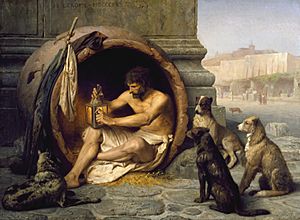 Archivo:Jean-Léon Gérôme - Diogenes - Walters 37131