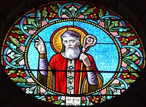 Archivo:Lalinde église vitrail choeur (5)