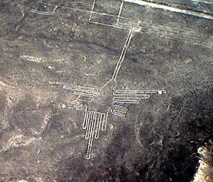 Archivo:Lignes de Nazca Décembre 2006 - Colibri 2