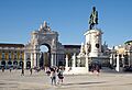 Lisbon Praça do Comércio BW 2018-10-08 17-42-58