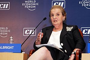 Archivo:Madeleine Albright at WEF