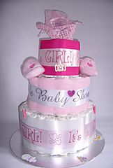 Archivo:Memorable Baby Showers Girl nappy cake