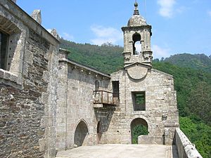 Archivo:Mosteiro de San Xoán de Caaveiro, Galicia