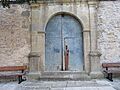 Portada de la Iglesia Parroquial de San Lorenzo de Castell de Cabres