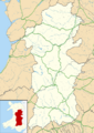 Powys UK location map