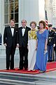 President Ronald Reagan Julio Maria Sanguinetti Nancy Reagan and Mrs. Sanguinetti on The North Portico Before The State Dinner for President Julio Maria Sanguinetti of Uruguay - DPLA - 1786fd3f4d1b1a7dcc986a7d7fbf0c45