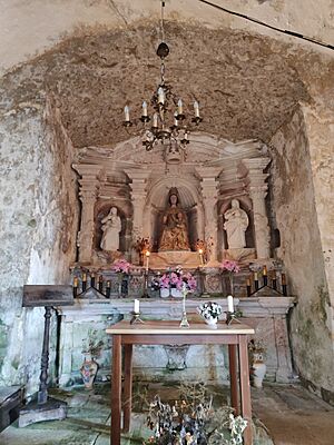 Archivo:Retablo, Iglesia de Nuestra Señora de la Peña, Faido