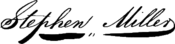 Signature of Stephen Miller (1816–1881).png