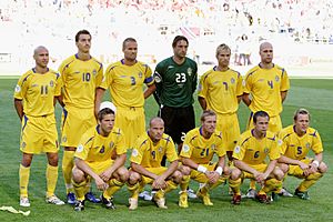 Archivo:Swedish national football team 2006