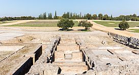 Termas mayores, ruinas romanas de Itálica, Santiponce, Sevilla, España, 2015-12-06, DD 25.JPG