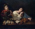 The Sorrows of Aminta, by Bartolomeo Cavarozzi