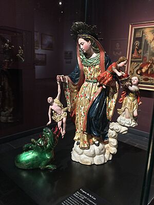 Archivo:"Virgen de la Luz" (s. XVIII), de Manuel Chili "Caspicara"