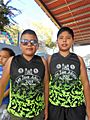 19 Niños basquetbolistas del equipo reprsentativo de San Juan Achiutla