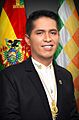 Andrónico Rodríguez Ledezma (Official Photo, 2020) Chamber of Senators of Bolivia